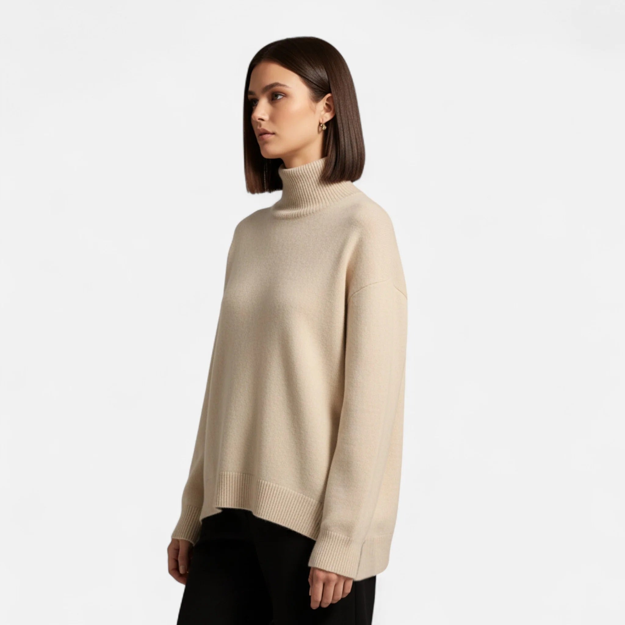 Grenval™ | Women’s Cashmere Turtleneck Sweater