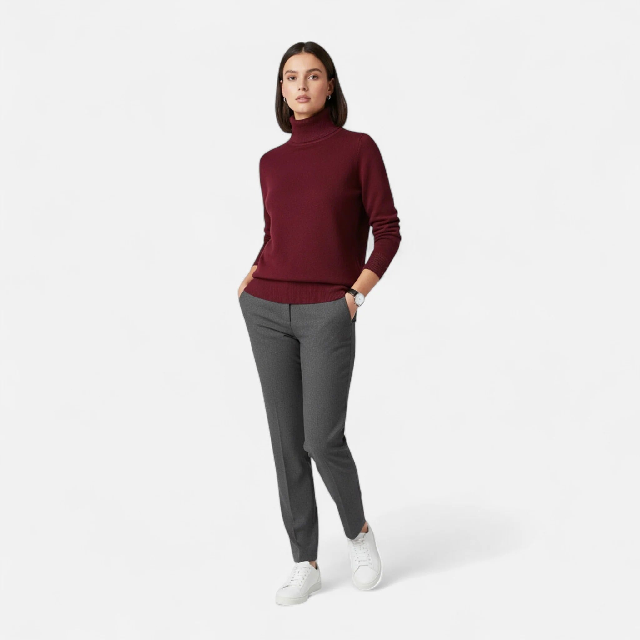 Grenval™ | Women’s Plush Turtleneck