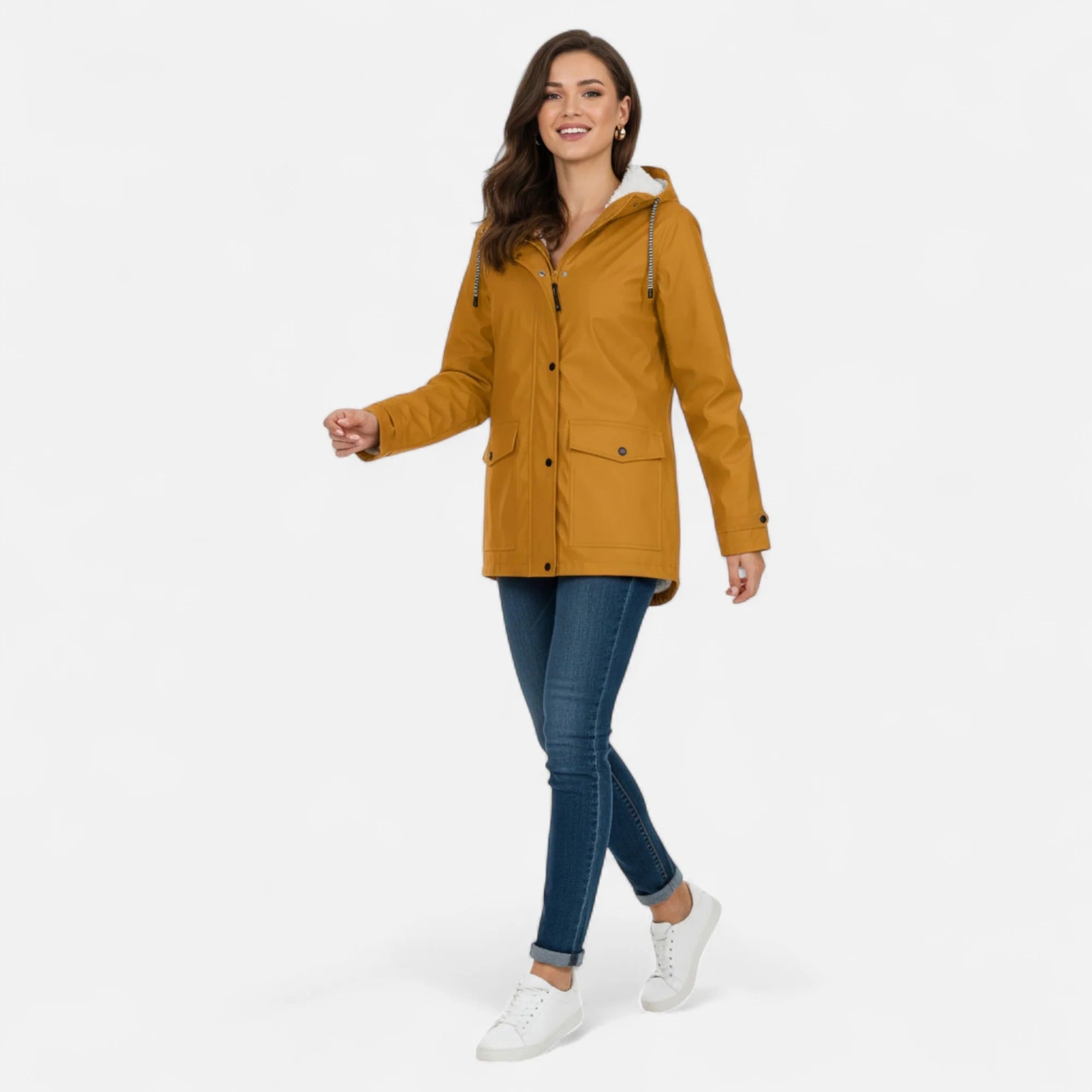 Grenval™ | Women’s Hooded Plush Ski Coat