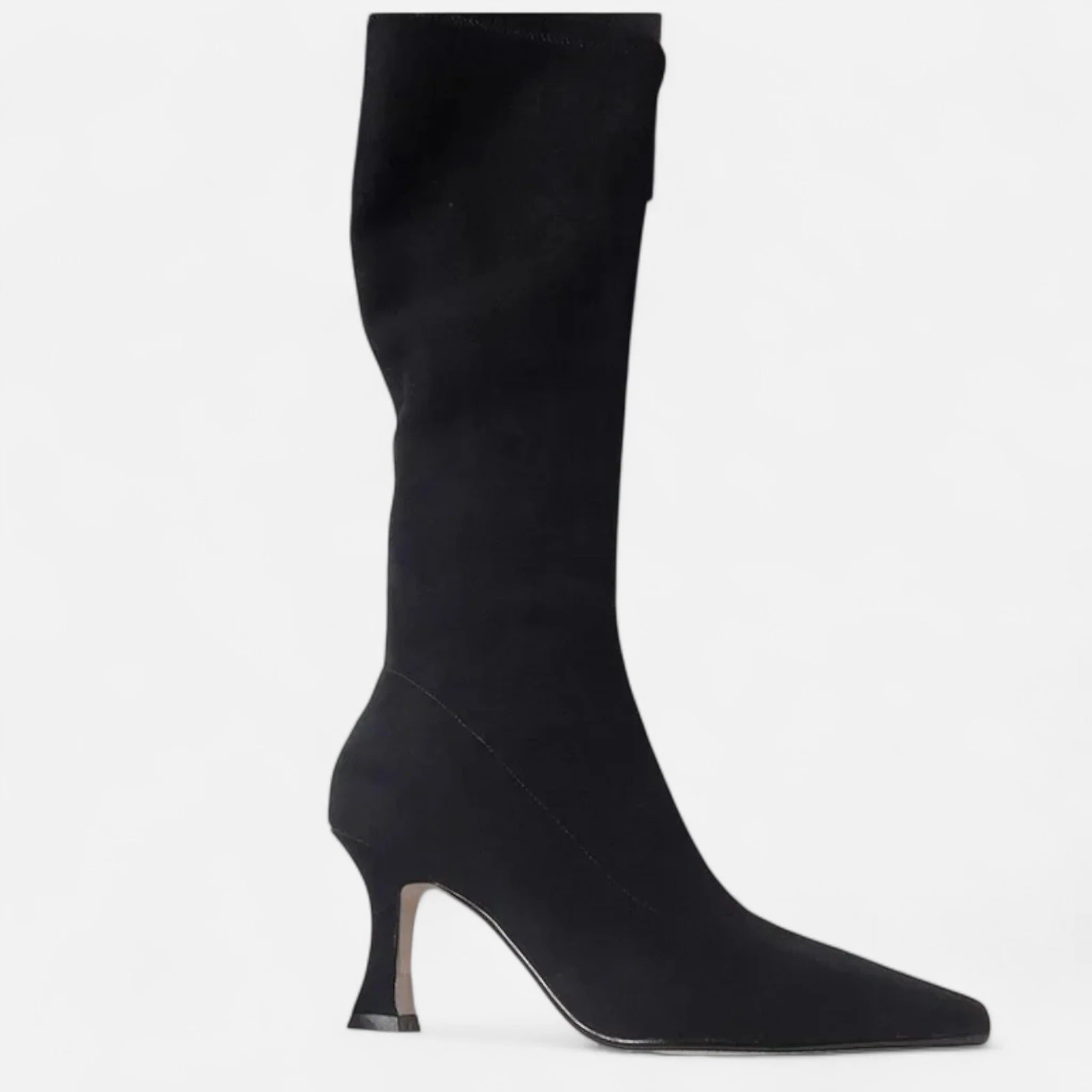 Grenval™ | Women’s Suede Thigh-High Heeled Boots