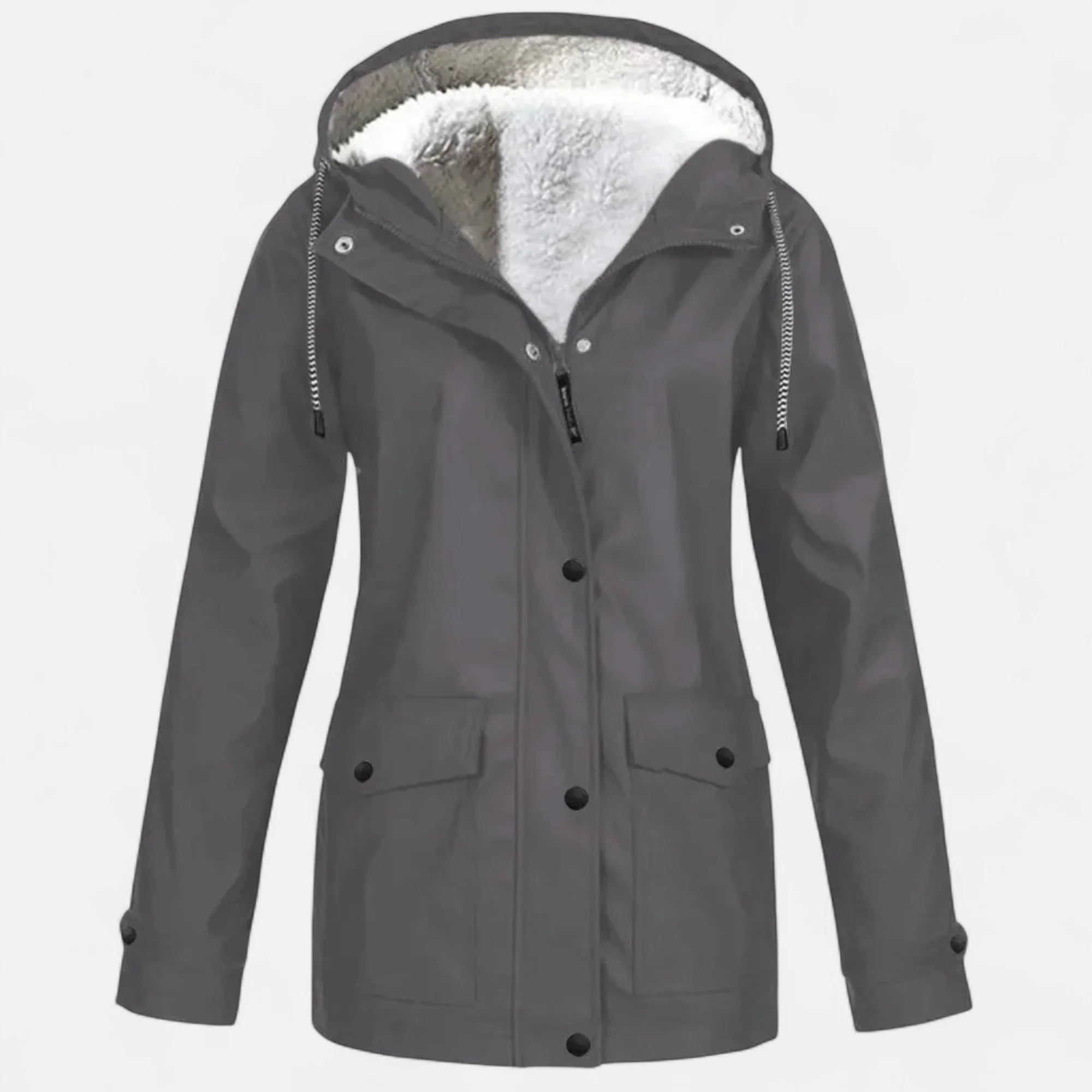 Grenval™ | Women’s Hooded Plush Ski Coat