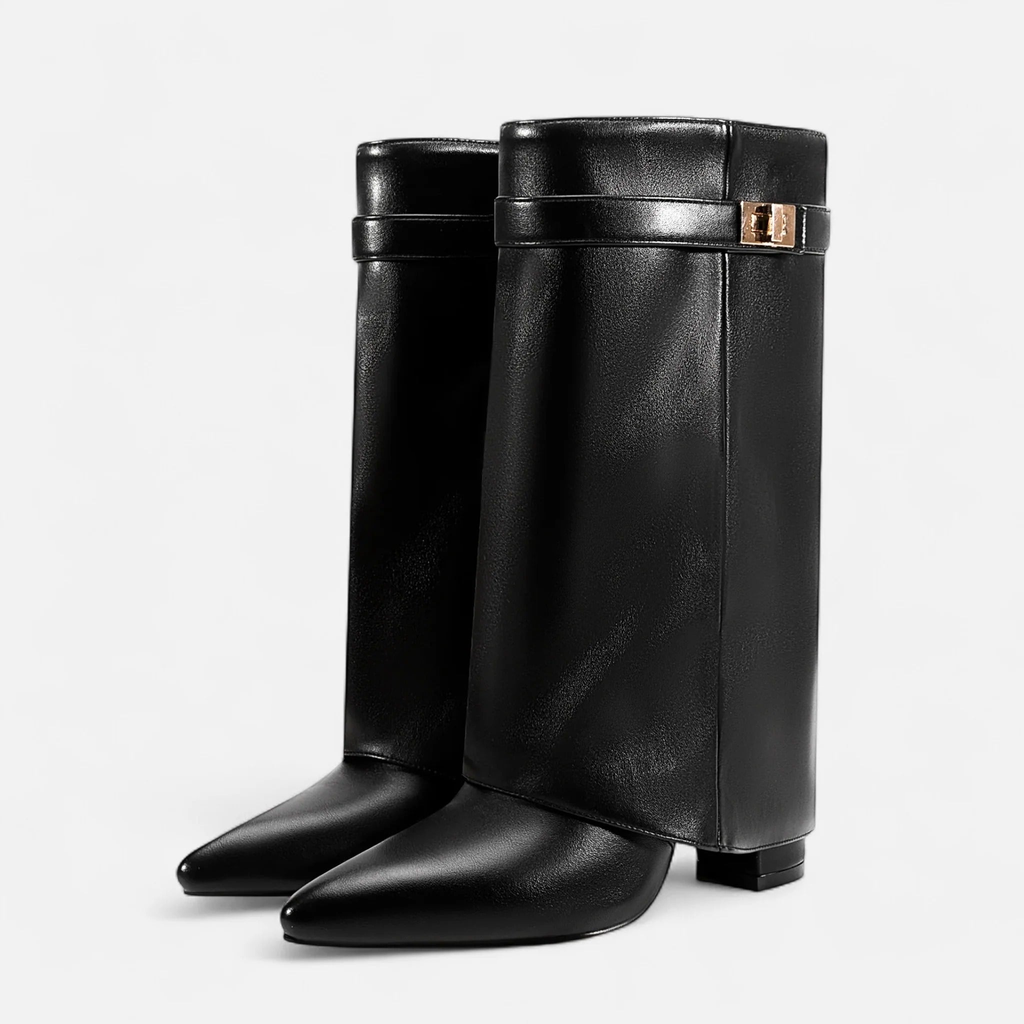 Grenval™ | Women’s Pointed High-Heel Mid-Calf Boots