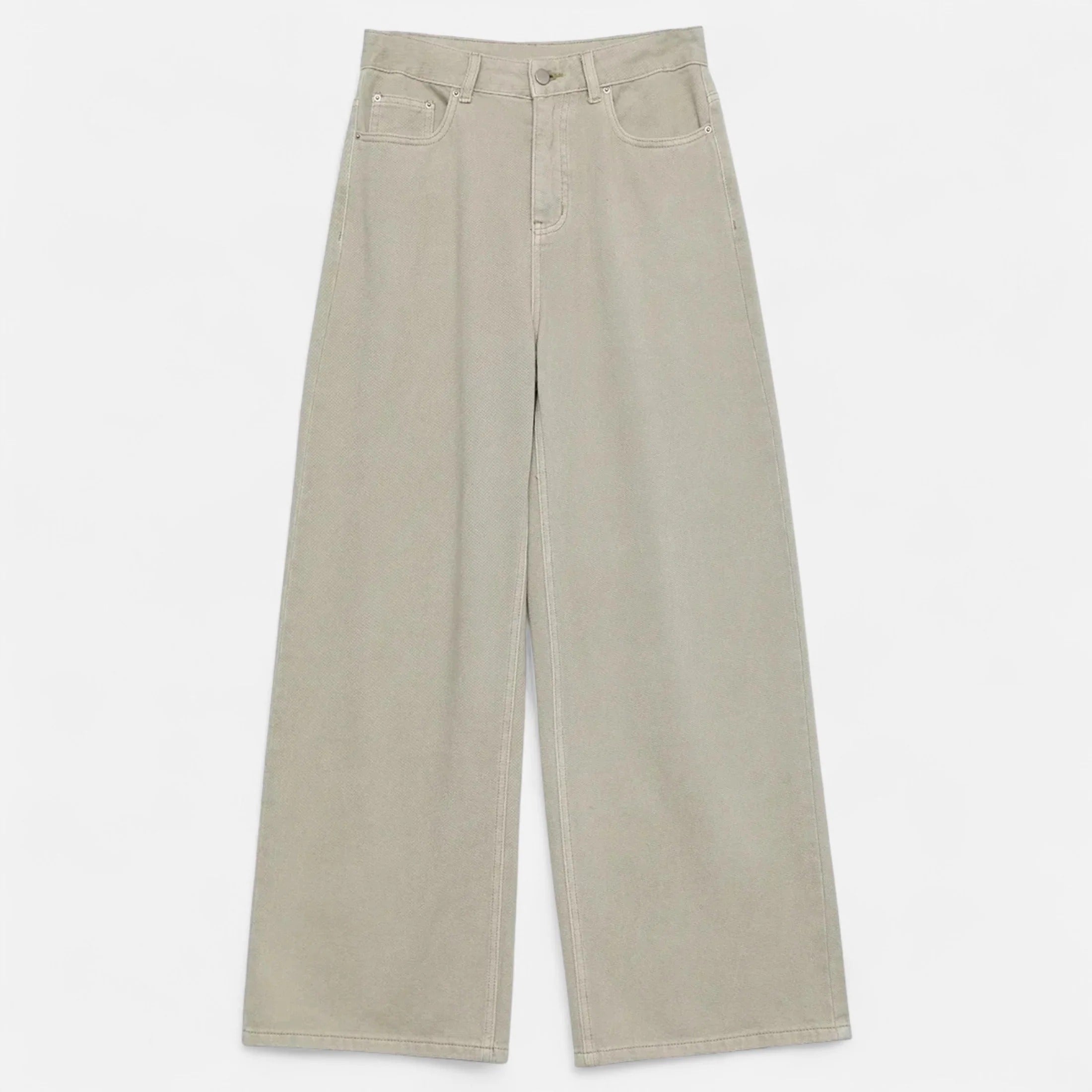 Grenval™ | Women’s High-Waist Cotton Trousers