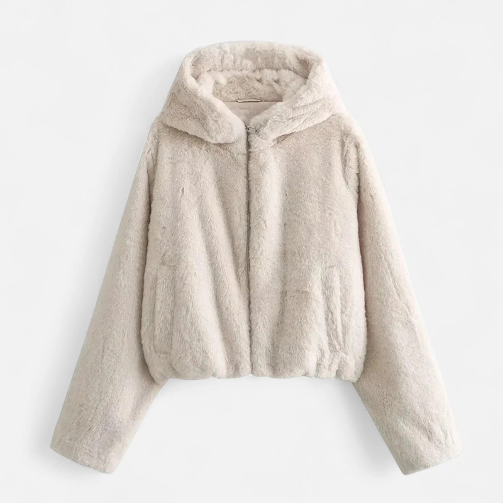 Grenval™ | Women’s Hooded Faux Fur Coat