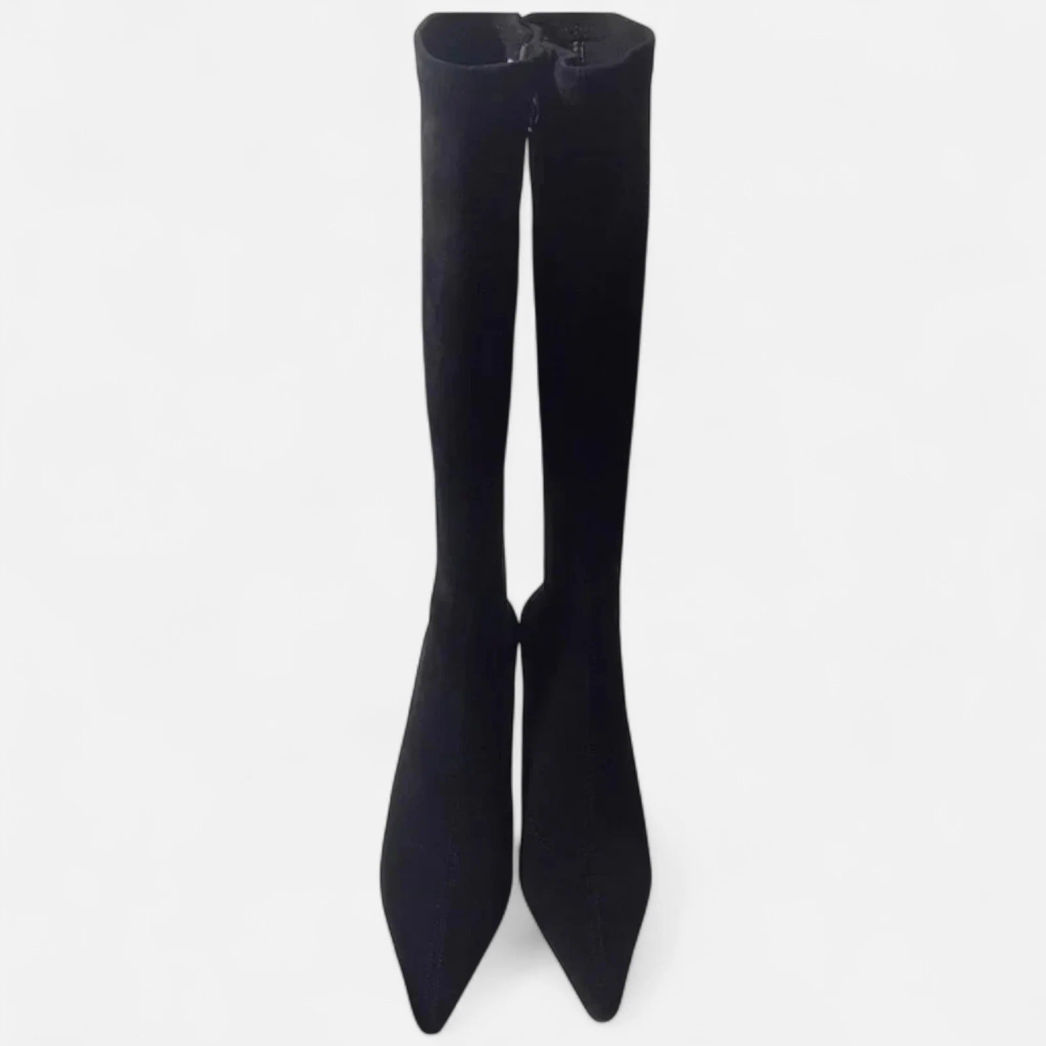 Grenval™ | Women’s Suede Thigh-High Heeled Boots